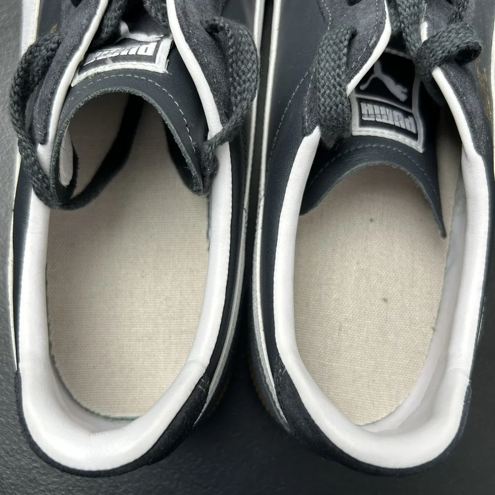 PUMA Super Liga OG Retro Black White Gum Mens Size 14 Suede & Leather Sneakers